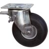 Ruota Ruote Semipiene ø 260 mm | Girevole a Piastra con Freno | 100 kg - immagine 2