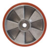 Ruota Poliuretano - Disco Alluminio ø 160 mm |  | 600 kg - immagine 2