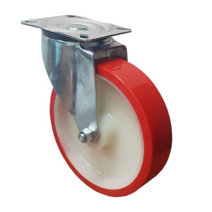 Ruota nylon poliuretano 160x45 - Supporto Rotante