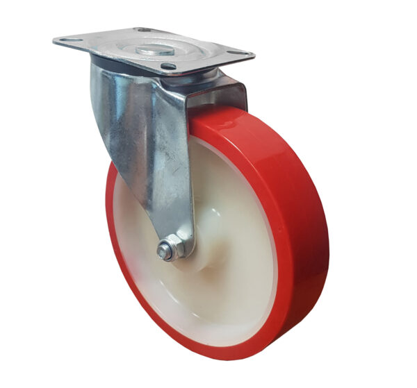 Ruota nylon poliuretano 160x45 - Supporto Rotante