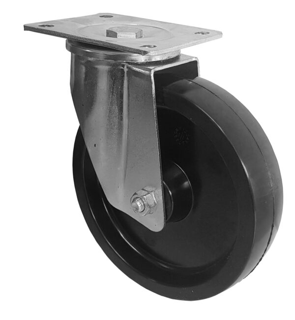 Ruota Resina Fenolica -40° / + 280° C d.125x40 Supporto Rotante