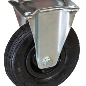 Ruota Pneumatica ø200x50 - Supporto Fisso Flangia Nylon