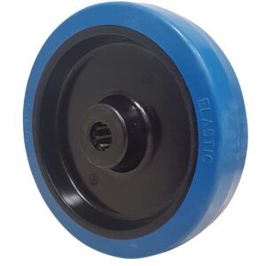 Ruota Gomma Blu ø 80x36 - Solo Ruota